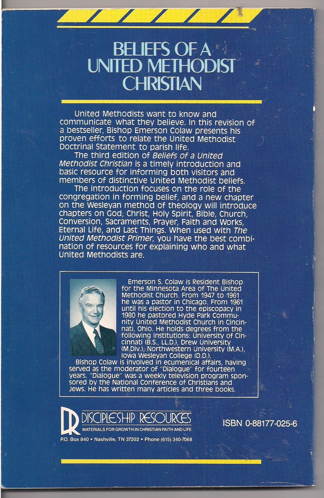 Beliefs of a United Methodist Christian (Paperback)