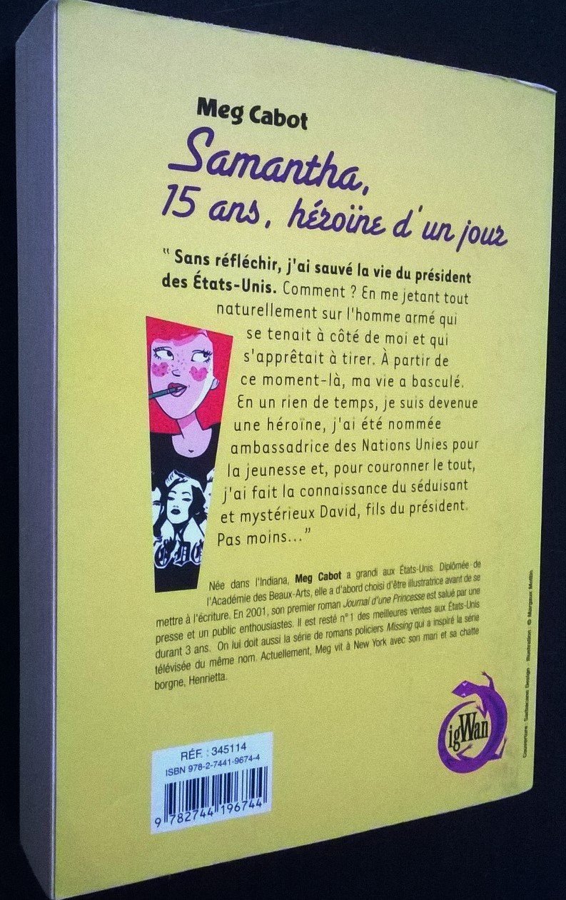 Samantha, 15 ans, héroïne d'un jour