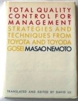 Total Quality Control for Management: Strategies and Techniques from Toyota and Toyoda Gosei (Hardcover)