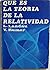 Que Es La Teoria de la Relatividad