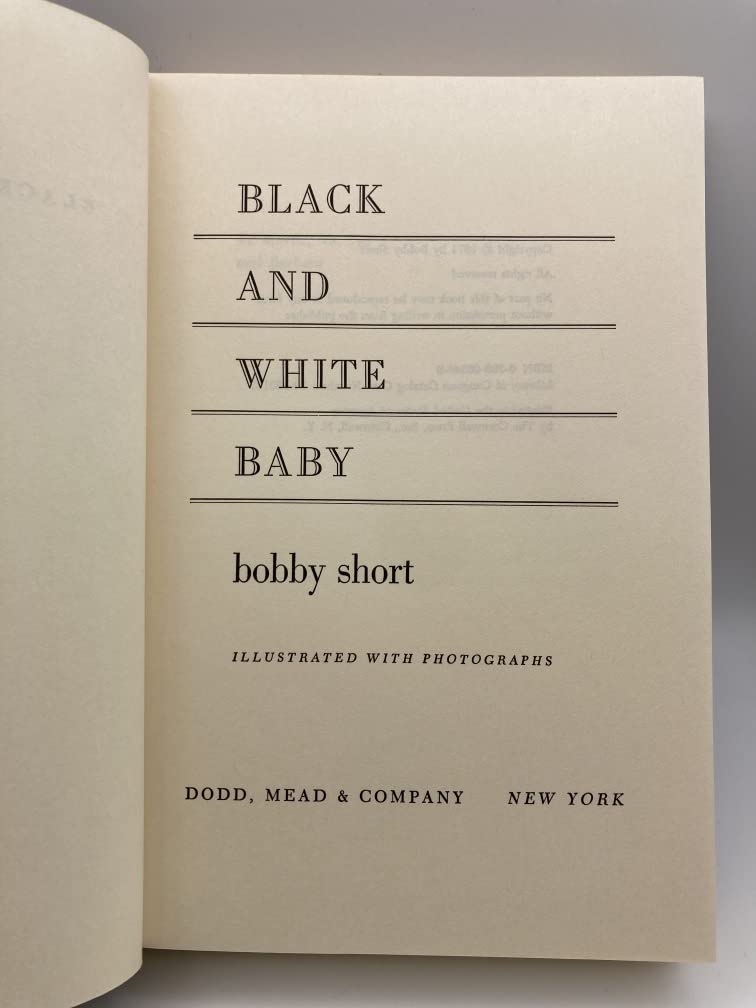 Black and White Baby (Hardcover)