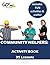 COMMUNITY HELPERS ACTIVITY BOOK A workbook with 35 lessons on... by Elizabeth Greenwell