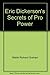 Eric Dickerson's secrets of pro power
