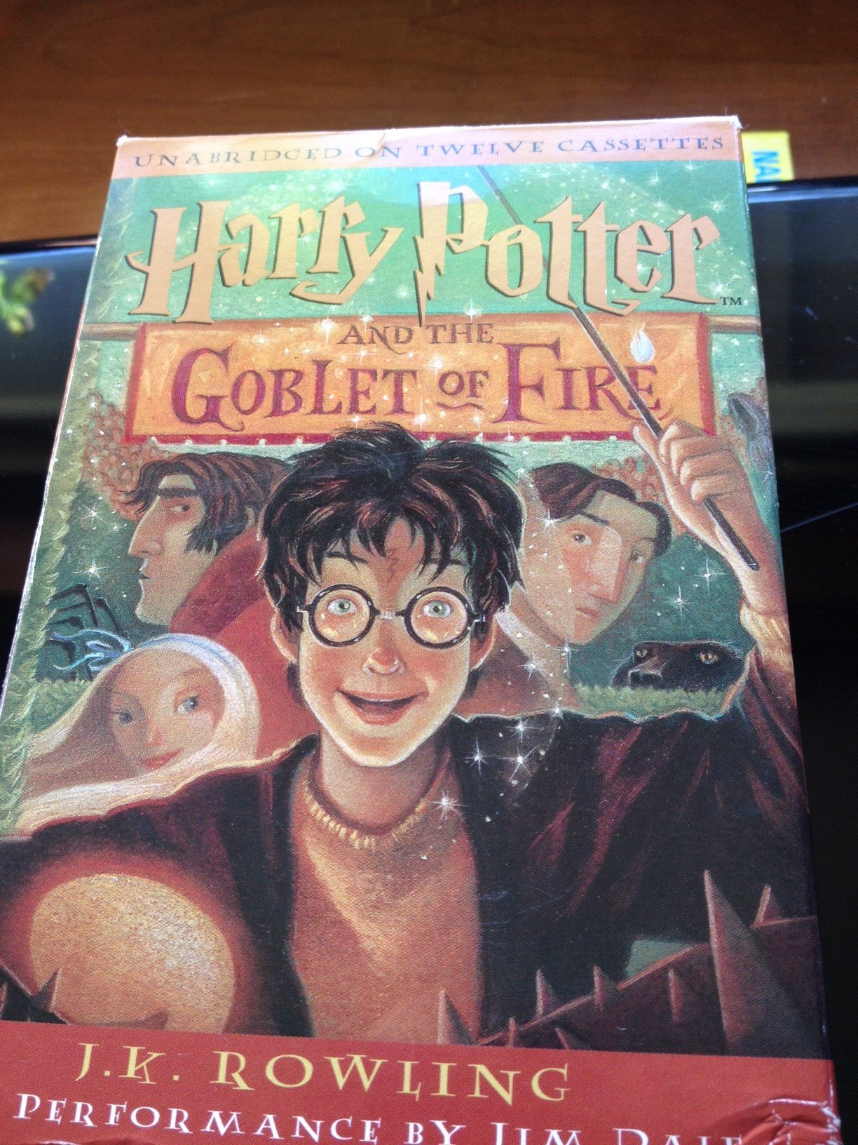 Harry Potter and the Goblet of Fire on Cassette