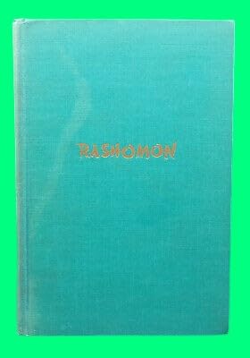 Collectible Ryunosuke Akutagawa RASHOMON 1952 First ed. Hardcover Art Plates Kurosawa Film