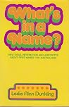 What's in a name?