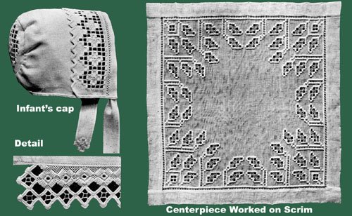 Priscilla Hardanger Embroidery Book c.1909 (Spiral-bound)