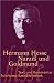 Narzi?? und Goldmund by Hermann Hesse by Hermann Hesse Narzi?? und Goldmund by Hermann Hesse by Hermann Hesse