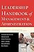 [(Leadership Handbook of Management and Administration )] [Author: James D. Berkley] [Jan-2008]