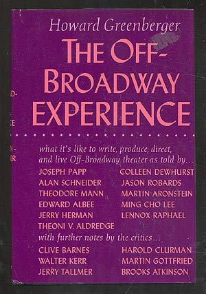 The off-Broadway experience (Hardcover)