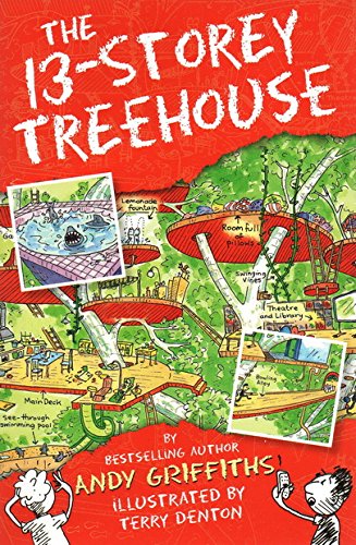 The 52-Storey Treehouse (The Treehouse Books) (Paperback)【2016】by Andy Griffiths (Author), Terry Denton (Illustrator) [1869]