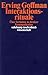 Interaktionsrituale. by Erving Goffman (1986-01-31)