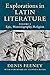 Explorations in Latin Liter...