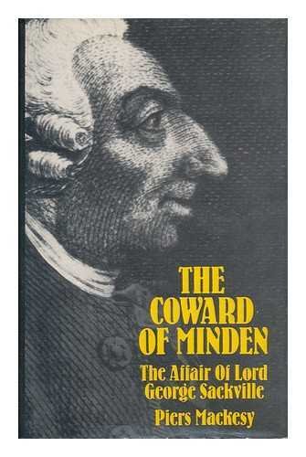 The Coward of Minden: The Affair of Lord George Sackville (Hardcover)