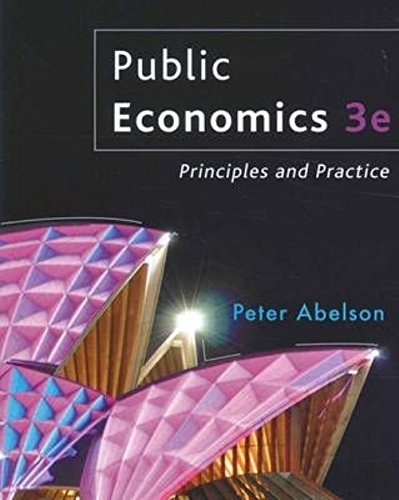 Public Economics: Principles and Practice