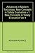 Advances in Modern Toxicology by M. A. Mehlman