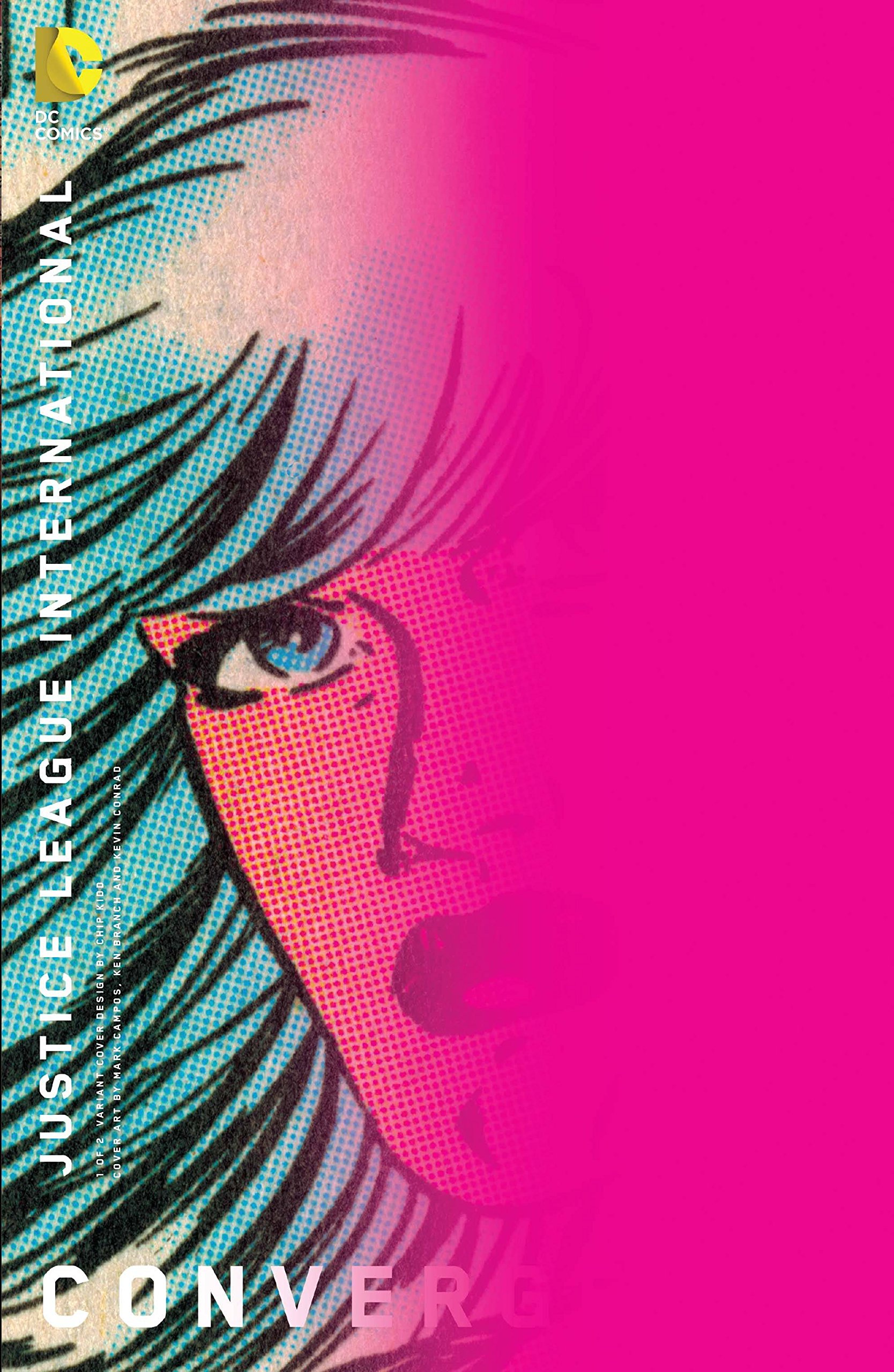 Convergence Justice League International #1 Chip Kidd Variant Comic Book (Comic)