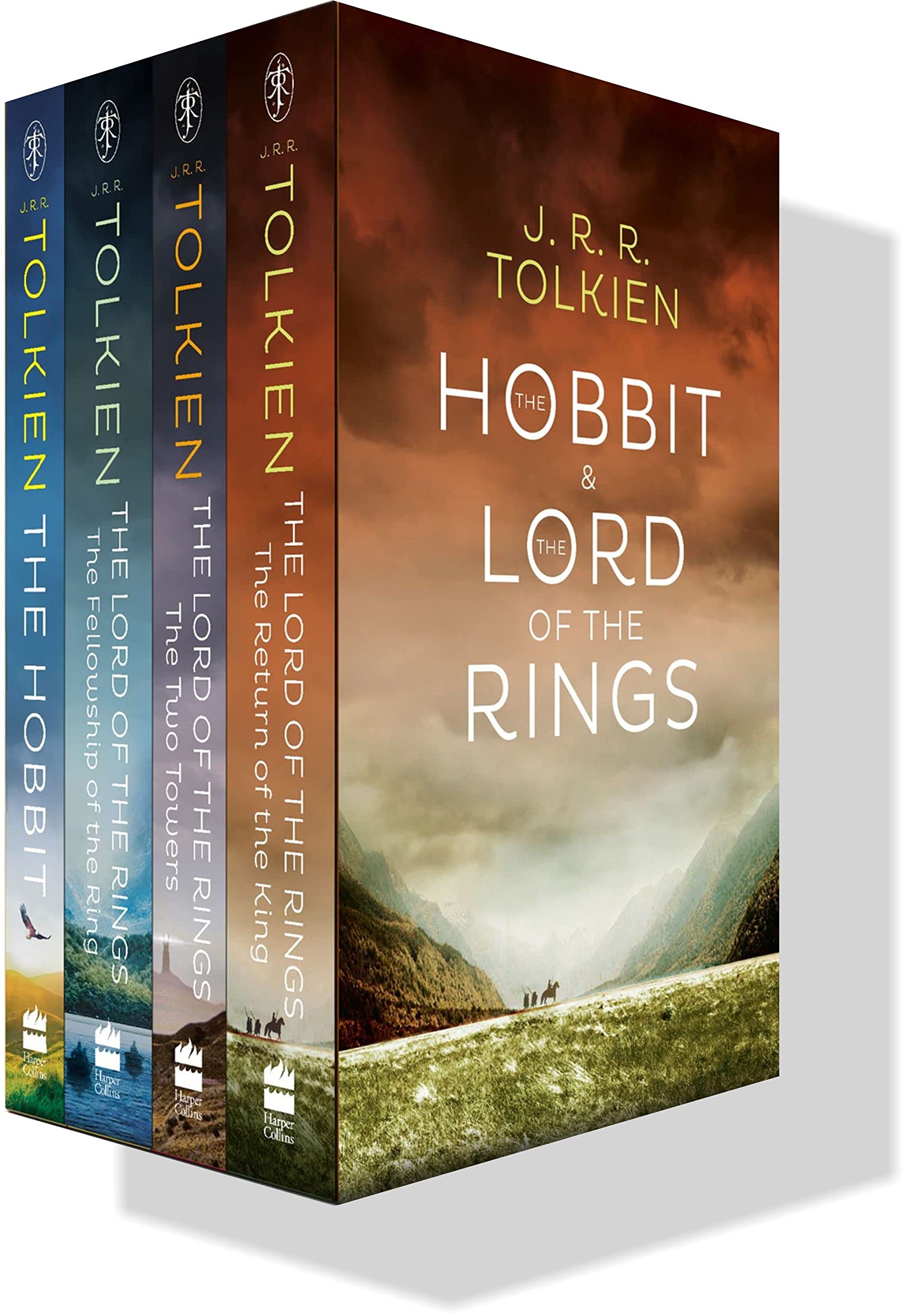 J.R.R. Tolkien 4-Book Boxed Set: The Hobbit and The Lord of the Rings