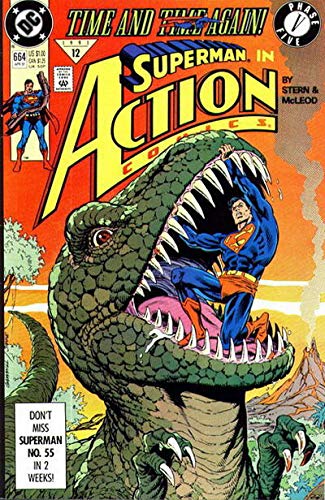 Superman in Action Comics - Issue Number 664 - April 1991 (Paperback)