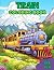 Train Coloring Book by Sammy Scribbles