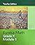 Eureka Math, Grade K Module...