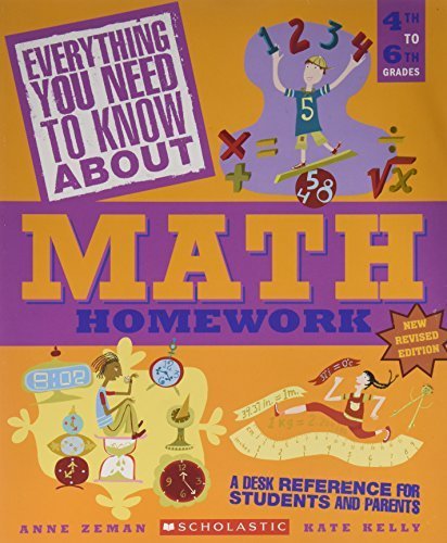 Everything You Need to Know About Math Homework New Revised Editi (1905-07-18) [Paperback]