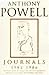 Journals, 1982-86 by Anthony Powell (1996-08-01)