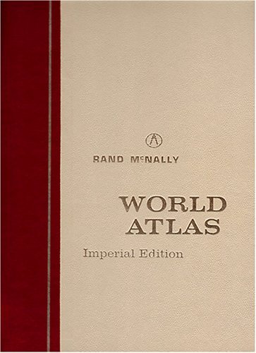 World Atlas Imperial Edition 1970 (Hardcover 1970 Printing, Fourth Edition)