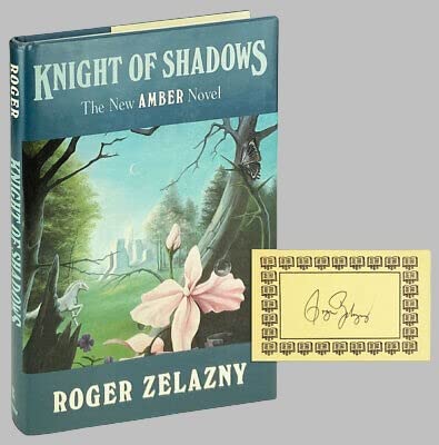 Knight of Shadows / Signed Bookplate / First Edition 1989 [Hardcover] Roger Zelazny