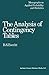 The Analysis of Contingency Tables (Monographs on Statistics and Applied Probability) by Brian Everitt (1977-01-01)