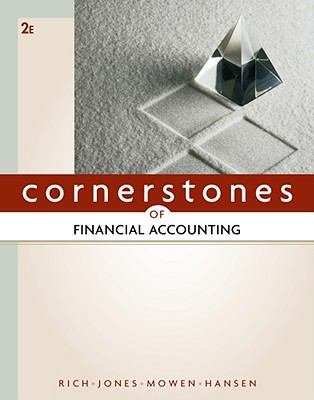 Cornerstones of Financial Accounting (Hardcover)
