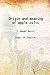 Origin and meaning of apple cults 1919 [Hardcover]