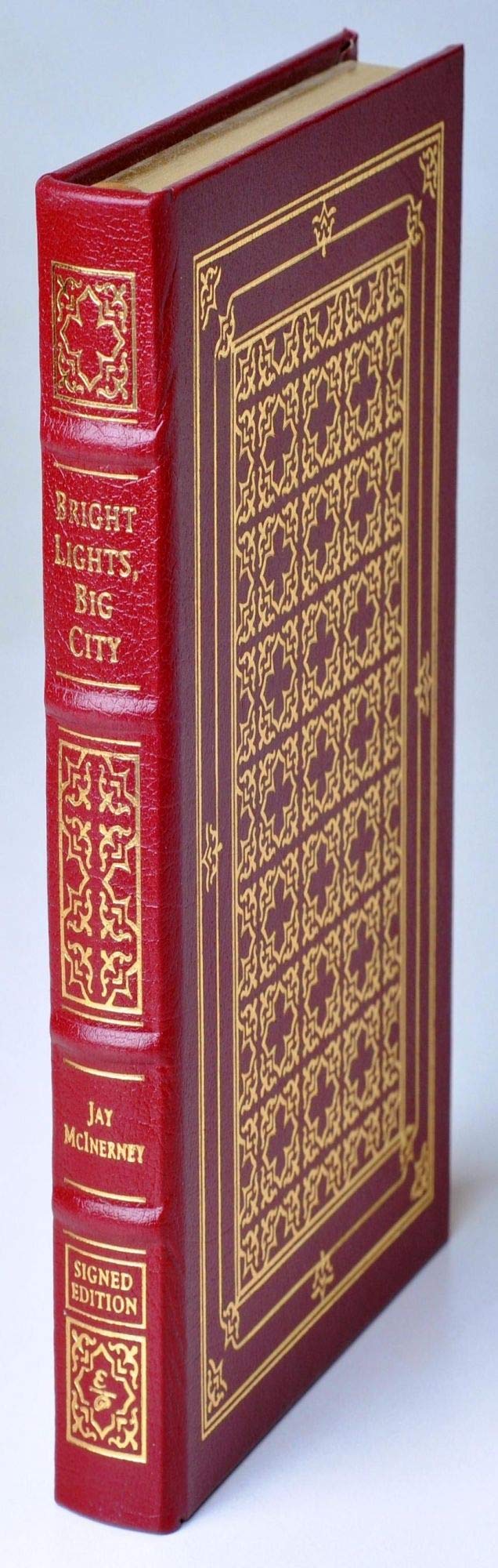 BRIGHT LIGHTS, BIG CITY Signed Easton Press