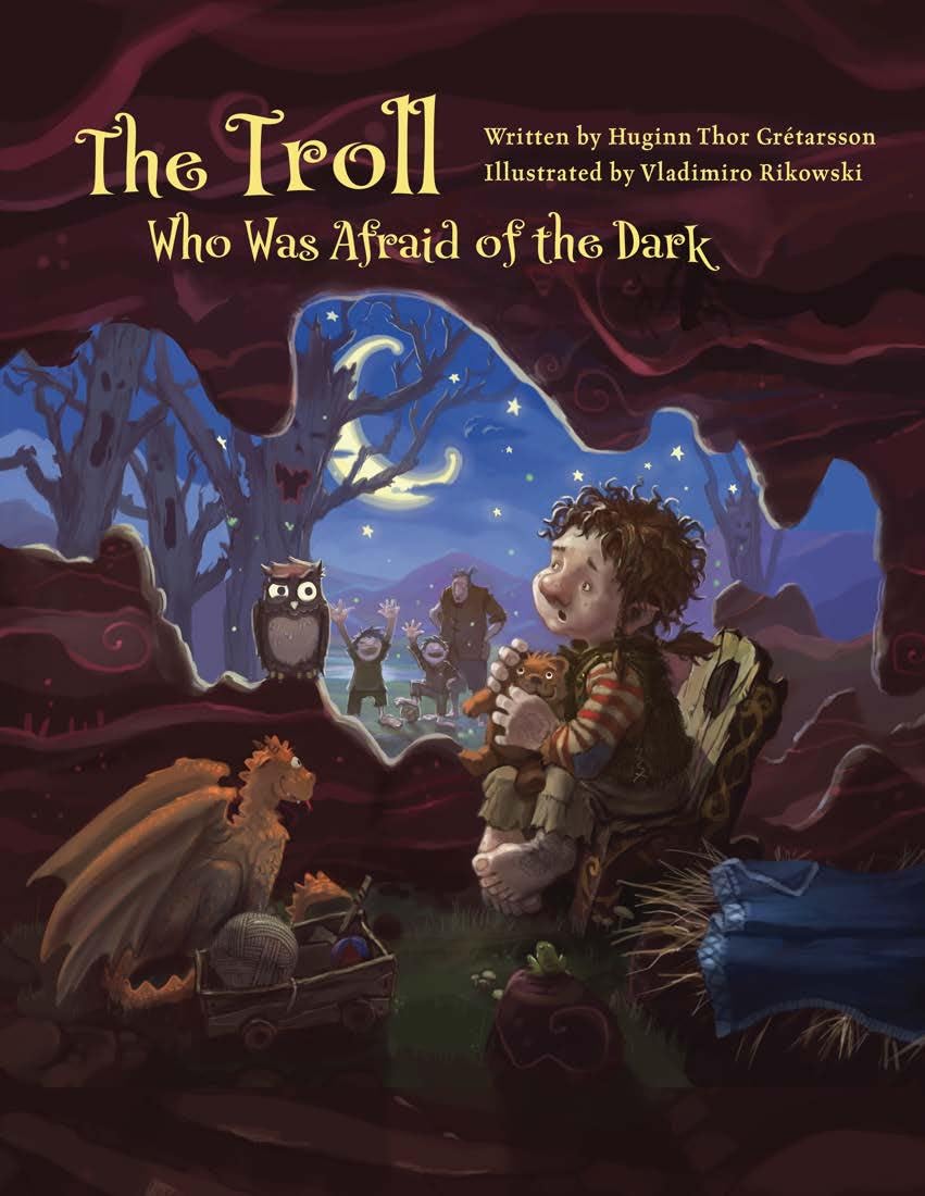 The Troll Who Was Afraid of the Dark (Paperback)