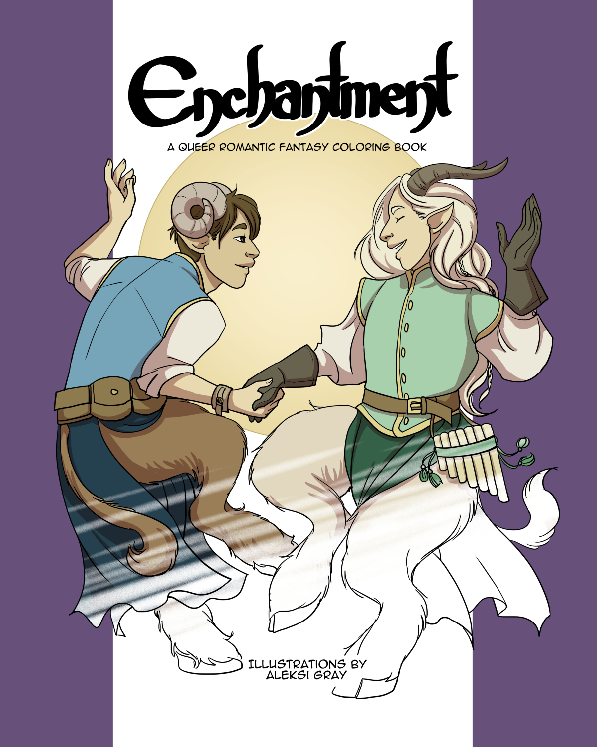 Enchantment (A Queer Romantic Fantasy Coloring Book)