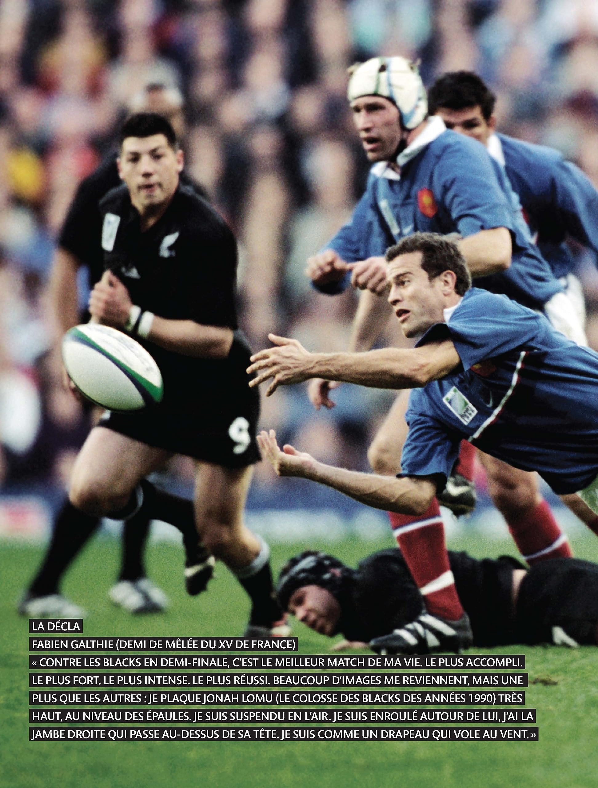 L'épopée des bleus en coupe du monde de rugby (Hardcover)