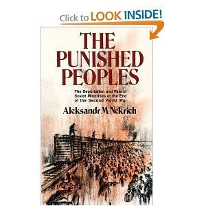 The Punished Peoples (English and Russian Edition) by Aleksandr M. Nekrich (1978-04-01)