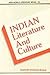 Indian Literature and Culture