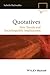 Quotatives: New Trends and Sociolinguistic Implications (Language in Society) by Isabelle Buchstaller (2013-11-22)