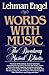 Words with Music: Creating the Broadway Musical Libretto by Engel, Lehman (2004) Paperback
