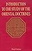 Introduction To The Study Of The Oriental Doctrines