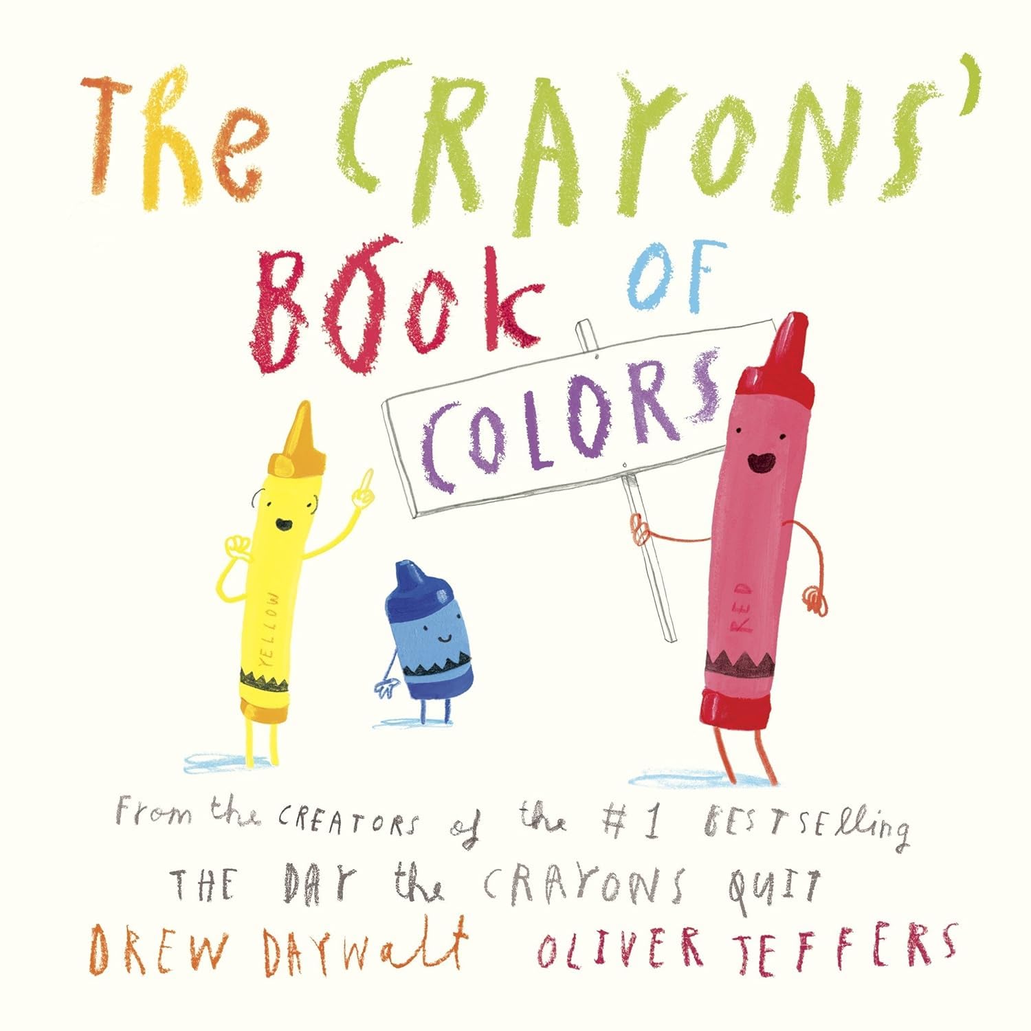 The Day The Crayons Quit 3 Board Books Set - The Crayons' Book of Colors; The Crayons' Book of Numbers; The Crayons' Book of Feelings (Board Book)