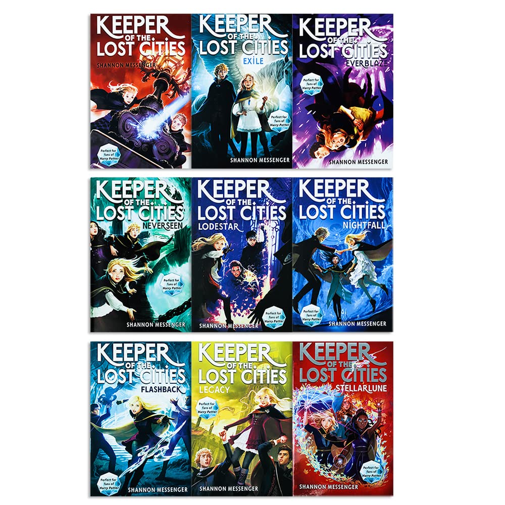 Keeper of the Lost Cities Collection Books 1-9 : Keeper of the Lost Cities; Exile; Everblaze; Neverseen; Lodestar; Nightfall; Flashback; Legacy; Stellarlune (Paperback)