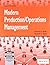 MODERN PRODUCTION / OPERATIONS MANAGEMENT, 8TH ED by SARIN BUFFA (2007-06-07)