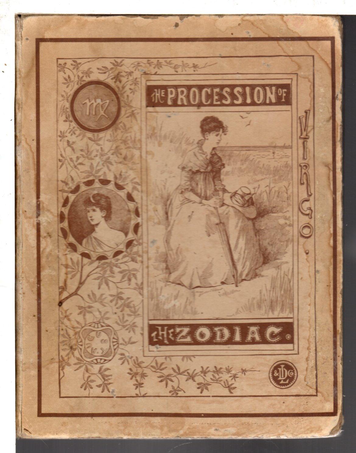 Procession of the Zodiac: Twelve Month-Poems, Twelve Month-Drawings. (Paperback)