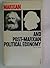 Marxian and Post-Marxian Political Economy by Arun Bose