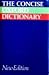 The Concise Oxford Dictiona...