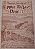 Romantic Heritage of Upper Mojave Desert by L. Burr Belden