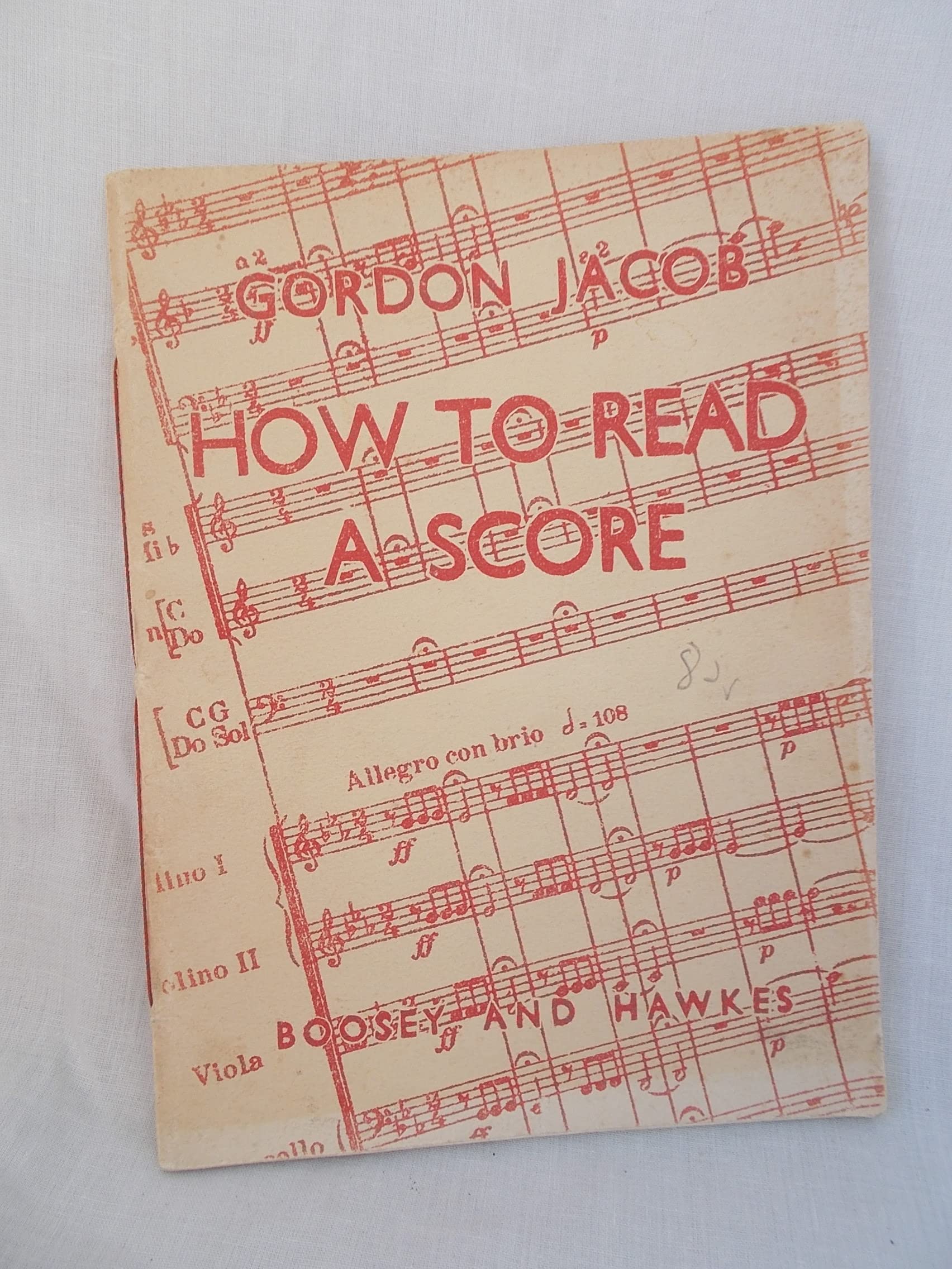 How to Read a Score (Paperback)