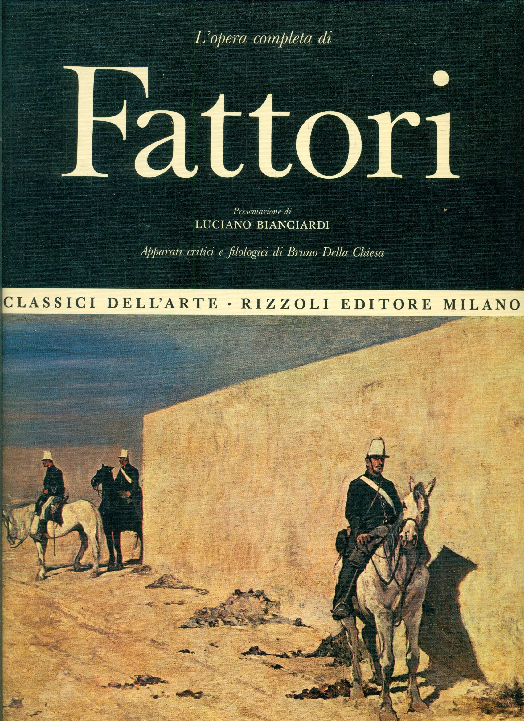 L'opera completa di Fattori (Hardcover)